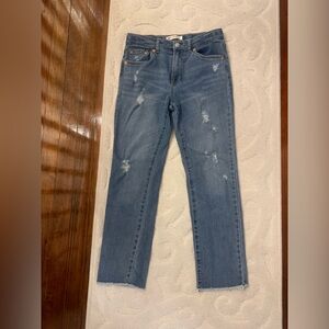 Big girls Levi’s high rise ankle